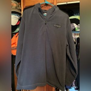Harley Davidson Motorcycles half zip sweatshirt